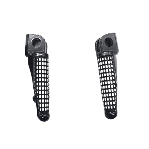 Motorrad Fußstütze Motorrad Vorne Hinten Fußrasten Fußrasten Für Ka&was&aki Z750 Z800 Z1000 ER6F ER6N ZX-6R ZX-9R ZX-10R ZX-12R ZZR1200 GTR1400 ZZR1400(Bright black Front)