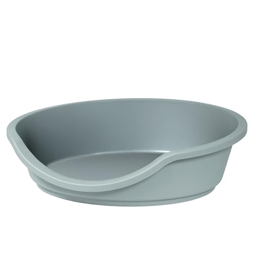 Rosewood Eco Line - Cuccia per animali domestici, in plastica riciclata, colore blu ghiaccio, piccola (circa 60 cm), resistente, lavabile