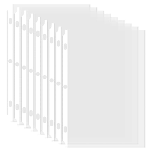 100 Pack Sheet Protectors, 8.5 x 11 inch Page Protectors for 3 Ring Binder, Letter Size Clear Plastic Sleeves for Paper, Documents image 2