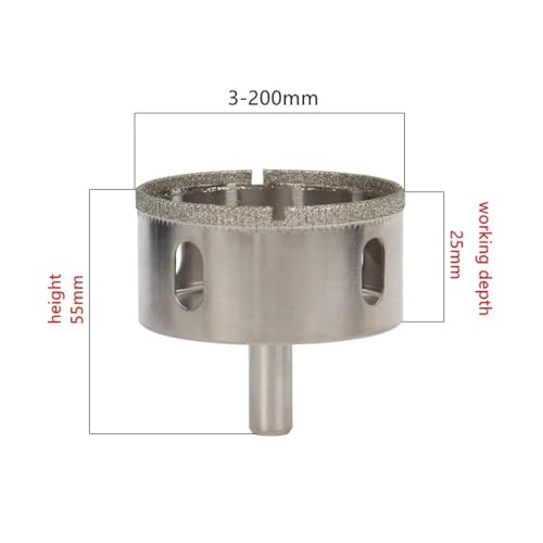 Set de 50 brocas con recubrimiento de diamante miniatura 3
