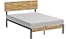 ZINUS Olivia Metal and Bamboo Platform Bed Frame, No Box Spring Needed, Wood Slat Support, Easy Assembly, Queen