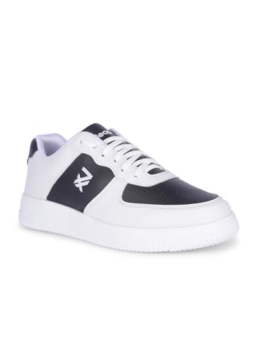 Image of Liberty LEAP7X Black Sporty Casual Sneakers for Men