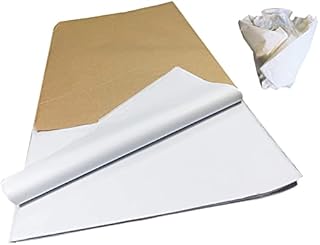 480 Sheets of Acid Free Tissue Paper White MG 18gsm Wrapping Decorative Sketch and Cutting Paper for Art Craft and Packing - 450mm x 700mm