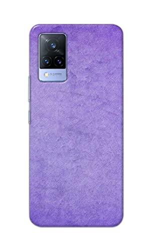 Image of Plain Purple Hard Back Case Cover for Vivo V21 (5G) Back Cover -(J5) VNS2226