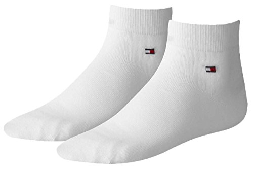 Tommy Hilfiger - 342025001 - Chaussettes (2 paires) Homme -Blanc (White) - 39-42