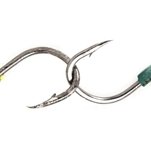 Isca de pesca, gaiola de isca de pesca, portátil, anticorrosão, cobre, com ganchos para pesca – 30 g