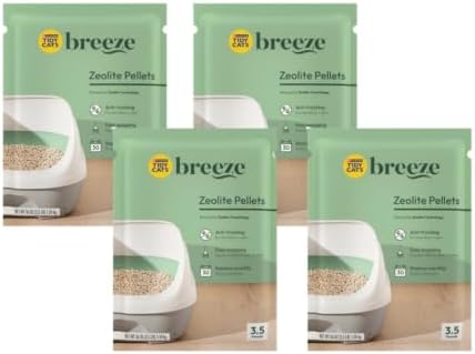 Tidy Cats Breeze Zeolite Pellet, 3.5 Pound (Pack of 4) image 2
