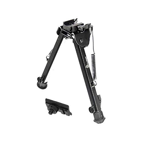 UTG Super Duty Bi-pod with QD Lever Mount, Height 8.0'-12.8',Black