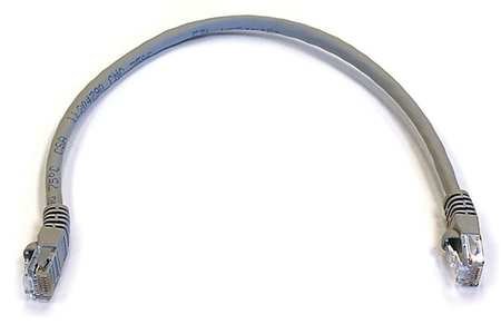 Cable Ethernet Cat 6 color gris 1 ft miniatura 1
