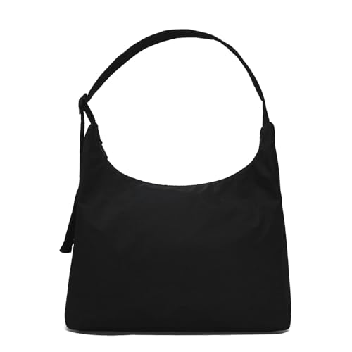Large Nylon Shoulder Bag with Laptop Fit