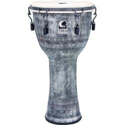 Djembe Toca Freestyle Mechanically Tuned Antique Silver