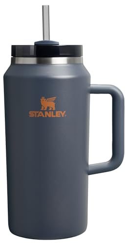 Stanley Quencher H2.0 Tumbler with Handle & Straw 64 oz | Flowstate 3-Position Lid | Large Capacity for Travel & Sports | Insulated Stainless Steel Cup | BPA-Free | Twilight