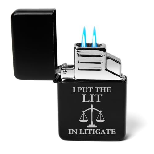 Encendedor Dual Flame Torch para estudiantes de derecho