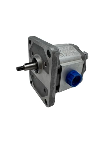 Bomba Hidráulica, Bomba de Engranajes, 1.8 L/min, 250 Bar, Eje Cónico 1:8, Puertos GAS (BSP), Montaje Europeo marca Hydrosila. Para Tractor, Prensa Hidráulica y Grupo Hidraulico