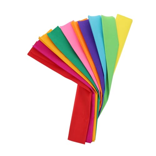 Papier crépon froissé Housoutil 100 feuilles pour loisirs créatifs colorés DIY