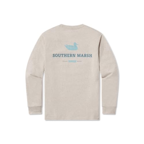 Southern Marsh Youth’s Trademark Duck T-Shirt – Long Sleeve Casual Graphic Tee