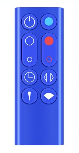 CLVIZCXOM Mando a distancia de repuesto para ventilador Dyson AM09 (azul)