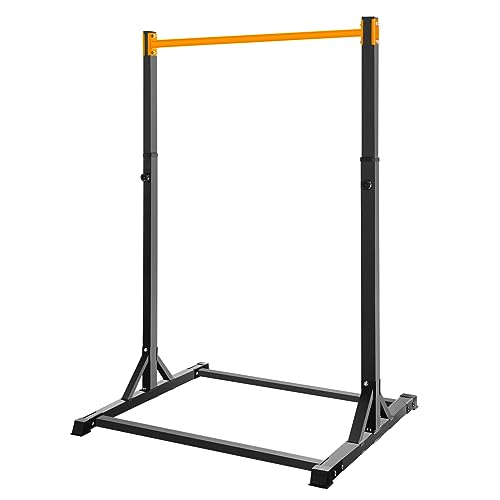 Image of Bongkim Power Tower Portable Pullup Bar Station, Pull Up Bar for Home Gym, Pull Up Tower Station 330LBS (Orange)