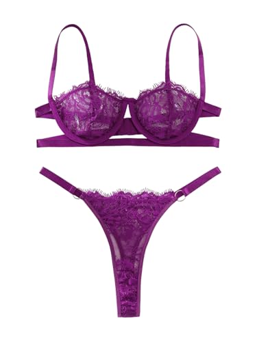 Ensemble de Lingerie à Armatures pour un Maintien Sexy et Galbé