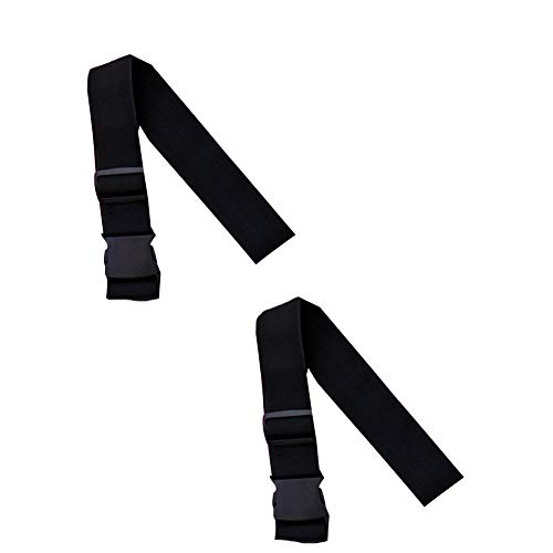 Asien 2 PCS Equipaje Correas Correas Ajustables Accesorios de Viaje Bolsa de Nylon Correas de Equipaje Etiquetas Conjunto