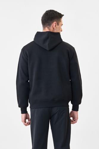 Image of SNITCH Men Casual Hoodie| Oversized Fit Hooded Neckline with Graphic Print & Long Sleeve| Soft Cotton-Polyester Blend for Daily Winter Wear & Streetwear