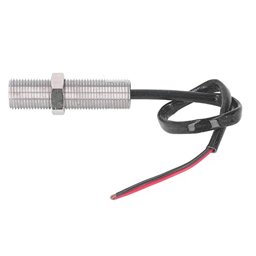 Generator Magnetic Pickup, Stainless Steel Sturdy Resistant Speed Sensor Stable Anti Interference 5/8?18UNF?60mm for Replacement