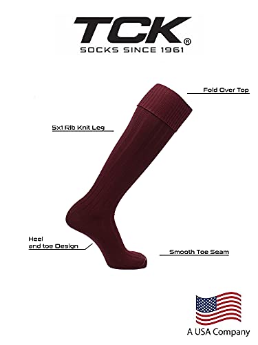 Image of Soccer Socks With Fold Down Top - European Style for Adults - Men and Women