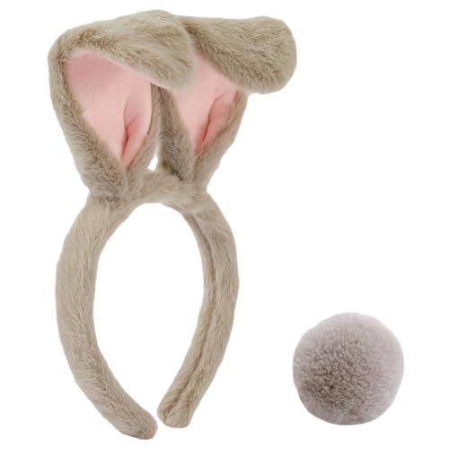 Jimmidy Easter Bunny Ears Headband Easter Headband Rabbit Costumes Accessories Suitable Plush Headbands for Rabbit Role-Playing