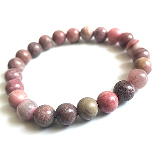 Image of HEALING AND SEMI-PRECIOUS CRYSTAL STONE BRACELET 8 MM ROUND FOR FENSHUI