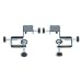 POWERTEC 71181 Drawer Front Installation Clamps | Cabinet Hardware Jig | Drawer Jig For Easy and Fast Drawer Front Panel Installation