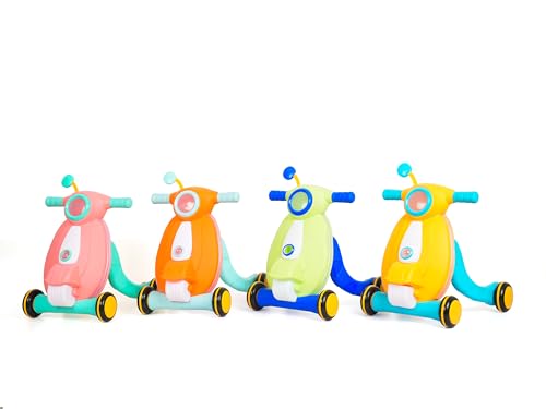 Image of Luusa Pro Kids Tiny Steps Baby Walker | Toddler Walker with Lights, Music, and Ball Game | 2-in-1 Interactive Activity Walker Reda | Proudly Made in India