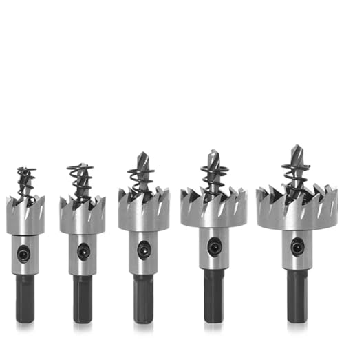 Set de 5 Piezas Brocas de Carburo y Acero Inoxidable miniatura 1
