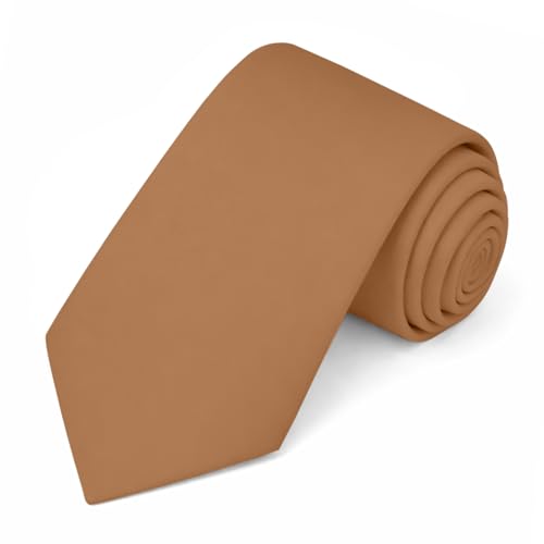 Image of Jacob Alexander Men's Extra Long Solid Color Tie