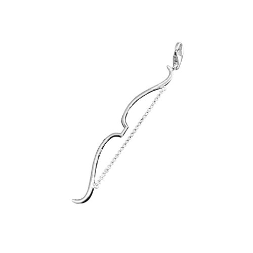 Preisvergleich Produktbild Thomas Sabo Bogen Charm Anhänger Silber T0289-001-12
