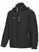 FALKENSTEJN Summer Windbreaker Anorak Windjacke leichte Jacke (XXL, Black)