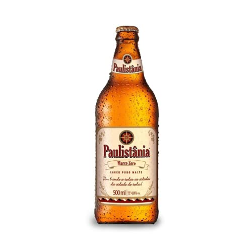 Cerveja Paulistânia com 4 garrafas 500ml (Kits)