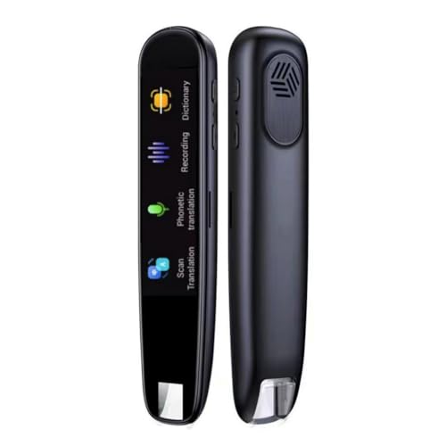 Stylo de lecture noir pour traduire 112 langues sans connexion internet