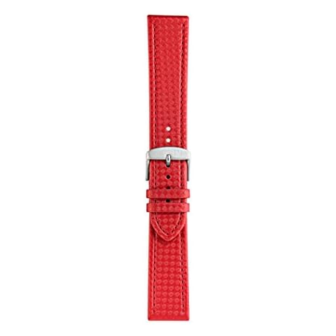 Correa unisex Morellato Sport Capoeira roja 22mm Cover