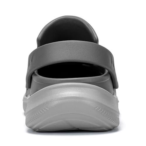 Image of Kricely Clogs for Men with Arch Support Shower Hiking Sandals for Beach Water, Recovery Plantar Fasciitis Orthotic Slides