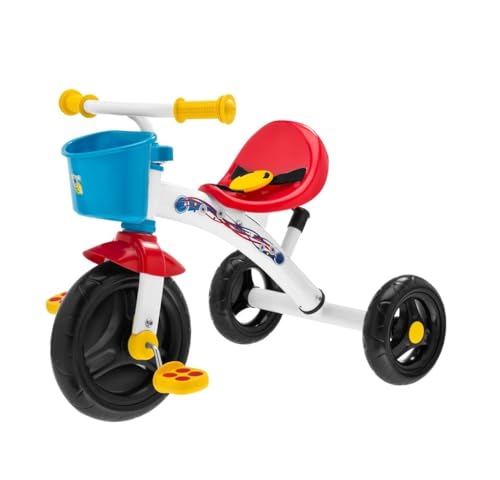 Chicco Tricycle Draisienne U-Go 2in1, Tricycle Bébé et Enfant avec Canne Parentale Reglable Et Amovible, avec Panier, Draisienne, Max 20 kg, Jouet Enfant, 18 Mois - 5 Ans, Cadeau Enfant 2 Ans