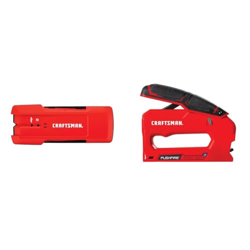 CRAFTSMAN Sensor Alta Visibilidad CMHT77633 + Grapadora Compresión Inversa Resistente CMHT82643