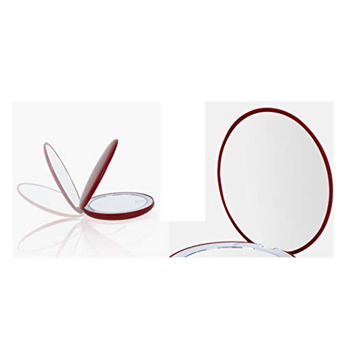 Espejo de Maquillaje Pequeño portátil con luz LED miniatura 3
