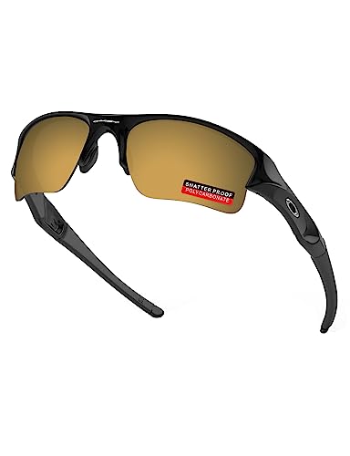 Image of PRO+ Polycarbonate Replacement Lenses & Rubber Kits /Nose Pads for Oakley Flak Series Sunglasses
