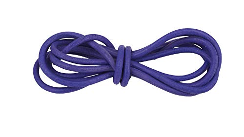 Preisvergleich Produktbild Unbekannt Lederband rund Ø 1mm 1m lang Grau