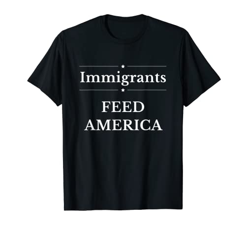 Immigrati Feed America Design prodotto immigrato Maglietta