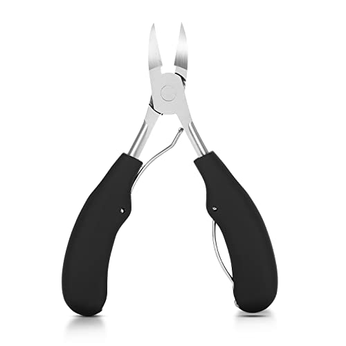 TPPICK Nail Clippers, Toenail Clippers Tool for Thick/Ingrown Toenails, Adult Men & Seniors Thick Toenails, Heavy Duty Toe Nail Clippers with Super Sharp Blade & Long Handle