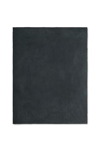 Image of Barefoot Dreams CozyChic Throw, Onyx Blue, 54 inchx72 inch