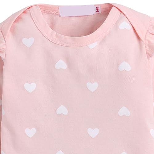 Image of Hopscotch Girl's Cotton Blend Printed Pant Set