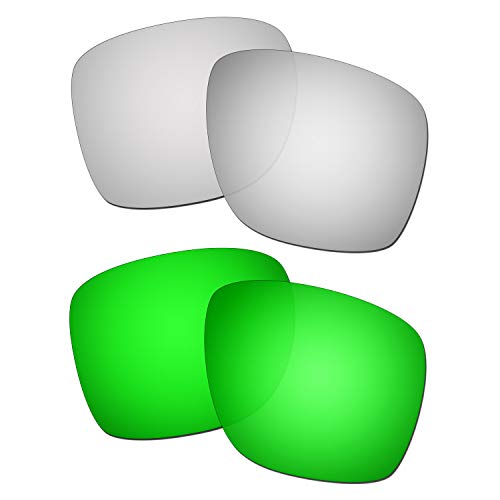 Lentille rechange Oakley Sliver XL pour réparer vos verres rayés titane emerald vert