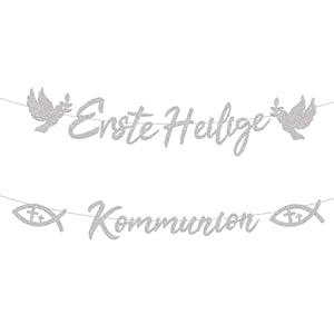 Moitkptt Erste Heilige Kommunion Girlande SCXLLQ
